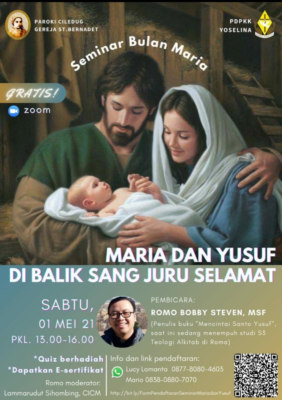 Seminar Bulan Maria: Maria dan Yusuf di Balik Sang Juru Selamat